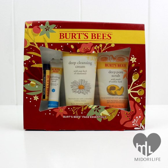 BURT'S BEES Face Essentials 4-piece Holiday Set - Picture 4 of 9
